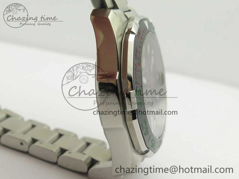 Affordable Aquaracer Calibre 5 CSL 43mm SS GSF 1:1 Best Edition Gray Dial on SS Bracelet A 9683