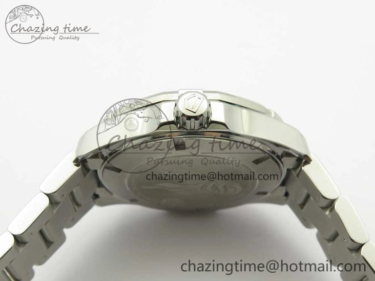 Affordable Aquaracer Calibre 5 CSL 43mm SS GSF 1:1 Best Edition Gray Dial on SS Bracelet A 9683