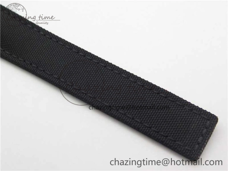 Aquaracer Calibre 5 Gold Carbon TBF 1:1 Best Edition Carbon Dial on Nylon Strap A Premium 9675