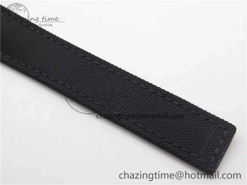 Aquaracer Calibre 5 Gold Carbon TBF 1:1 Best Edition Carbon Dial on Nylon Strap A Premium 9675