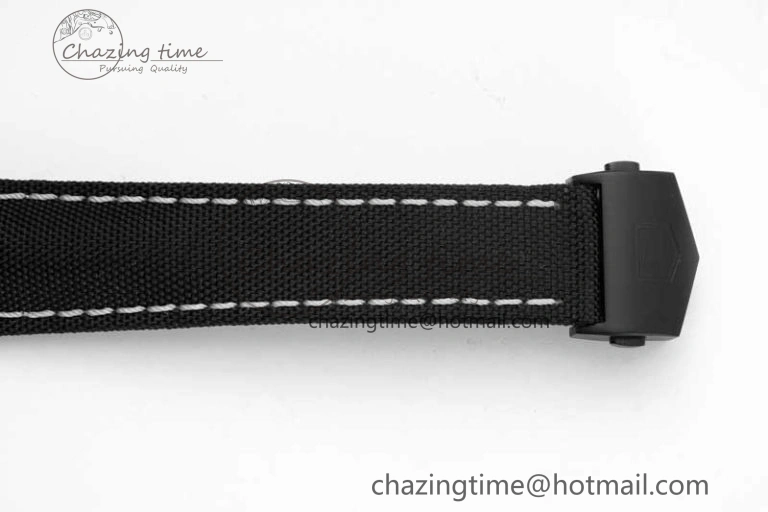 Aquaracer Calibre 5 PVD 41mm TARF 1:1 Best Edition Carbon RG Dial on Black Nylon Strap SW TechFriendly 9654