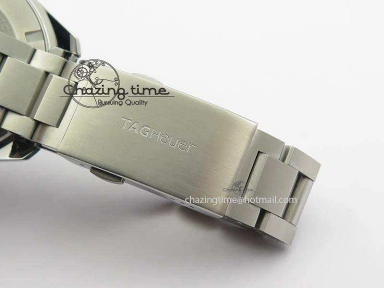 Aquaracer Calibre 5 SS MKF 1:1 Best Edition Blue Textured Dial Ceramic Bezel On SS Bracelet A TimelessDesign 9699