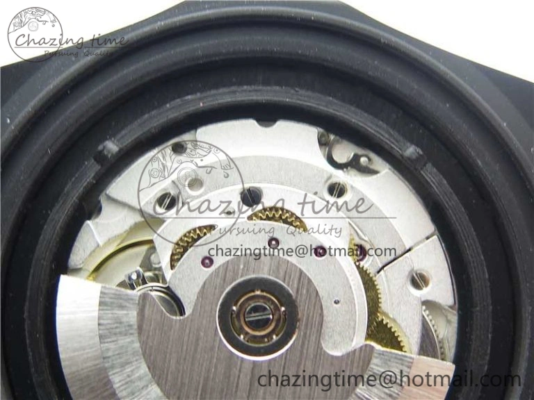 GoodFit Aquaracer Calibre 5 Yellow Carbon TBF 1:1 Best Edition Carbon Dial on Nylon Strap A 9677