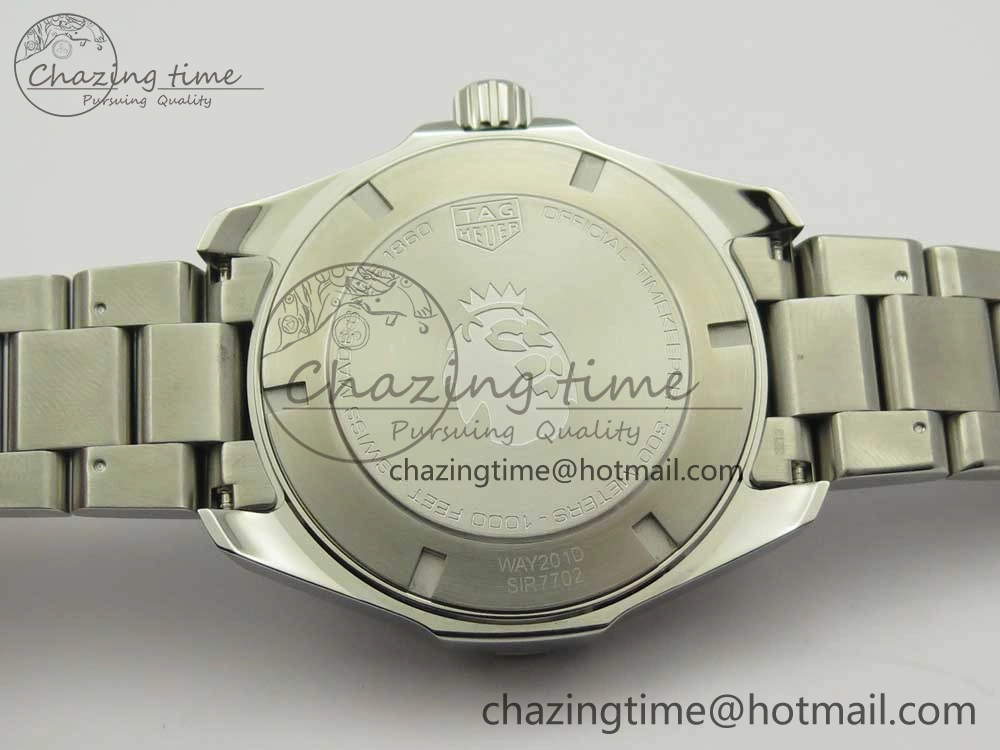 EasyMatch Aquaracer English Premier League Limited 43mm SS GSF 1:1 Best Edition Gray Dial on SS Bracelet A 9679