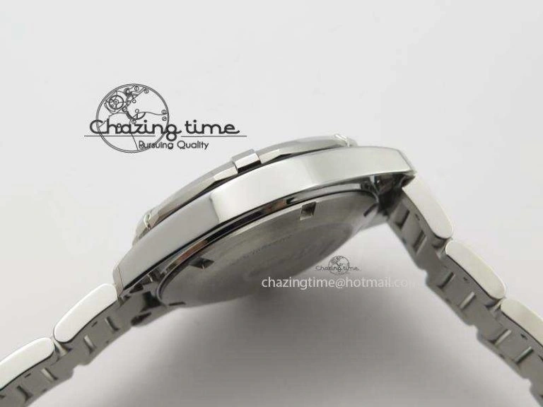 Cozy Aquaracer Ladies SS MOP White Diamond Markers Dial On SS Bracelet Swiss Quartz 9709