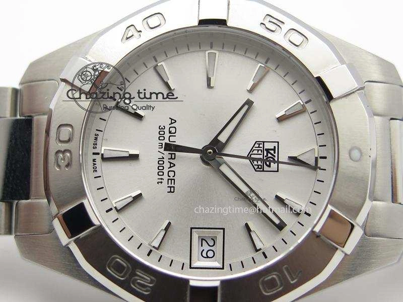 Aquaracer Ladies SS White Stick Markers Dial On SS Bracelet Swiss Quartz Breathable 9712
