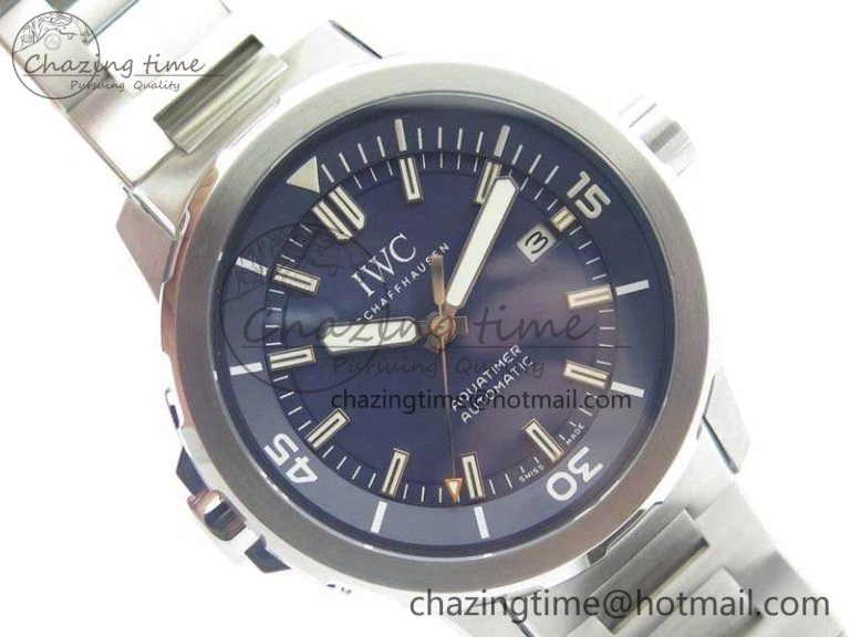 Aquatimer Automatic IW329004 V6F 1:1 Best Edition Blue Dial On SS Bracelet MIYOTA EyeCatching 7224