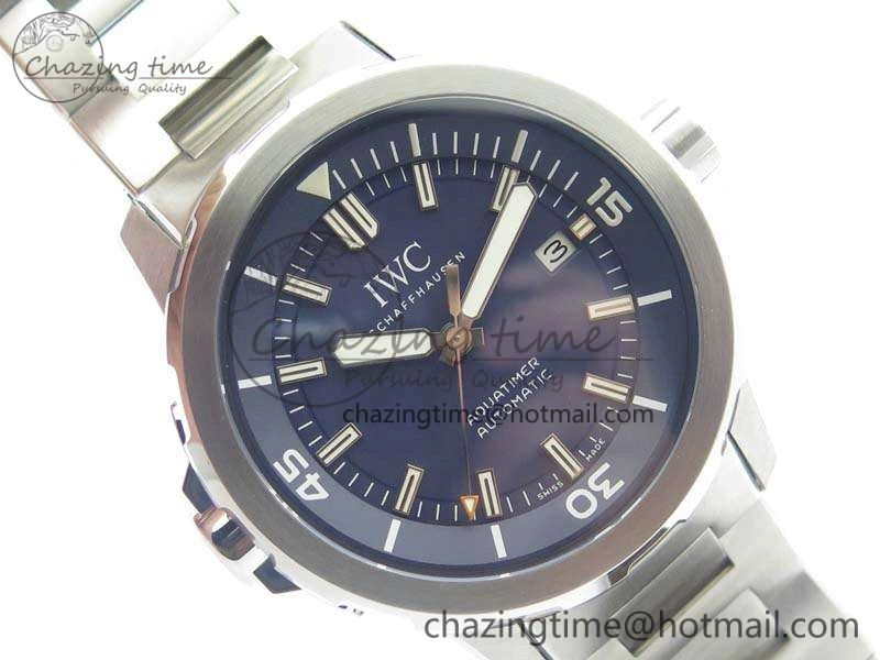 Aquatimer Automatic IW329004 V6F 1:1 Best Edition Blue Dial On SS Bracelet MIYOTA EyeCatching 7224