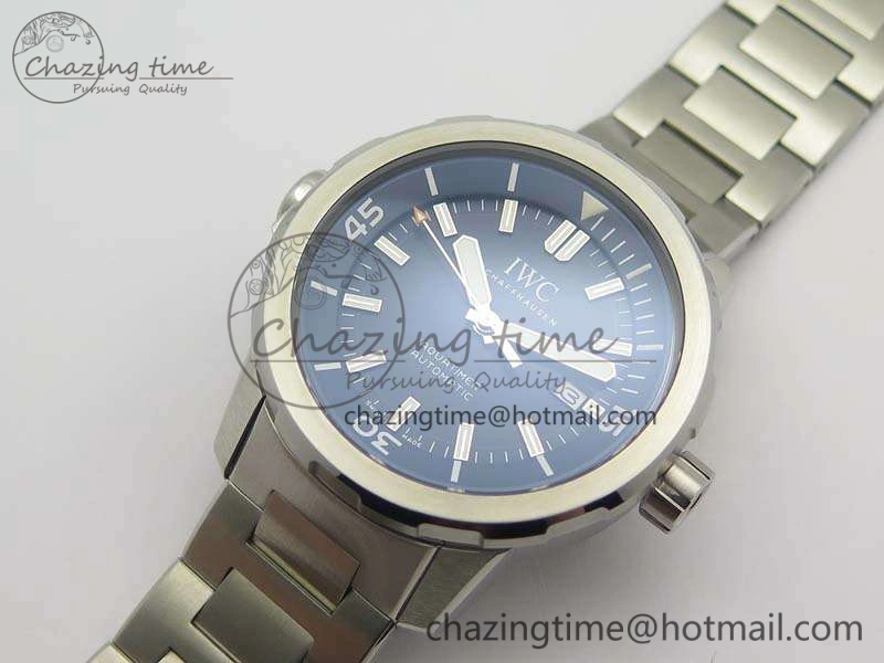 Aquatimer Automatic IW329004 V6F 1:1 Best Edition Blue Dial On SS Bracelet MIYOTA EyeCatching 7224