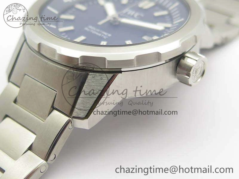 Aquatimer Automatic IW329004 V6F 1:1 Best Edition Blue Dial On SS Bracelet MIYOTA EyeCatching 7224