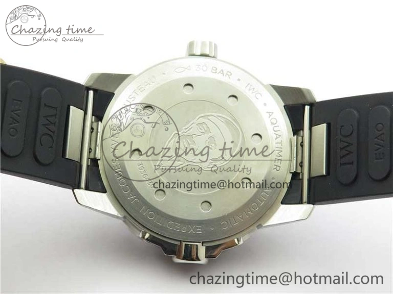 Aquatimer Automatic IW329004 V6F 1:1 Best Edition Blue Dial on Rubber Strap MIYOTA Breathable 7095