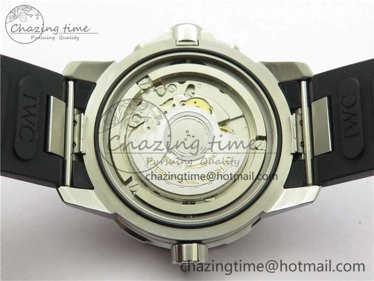 Aquatimer Automatic IW329004 V6F 1:1 Best Edition Blue Dial on Rubber Strap MIYOTA Breathable 7095