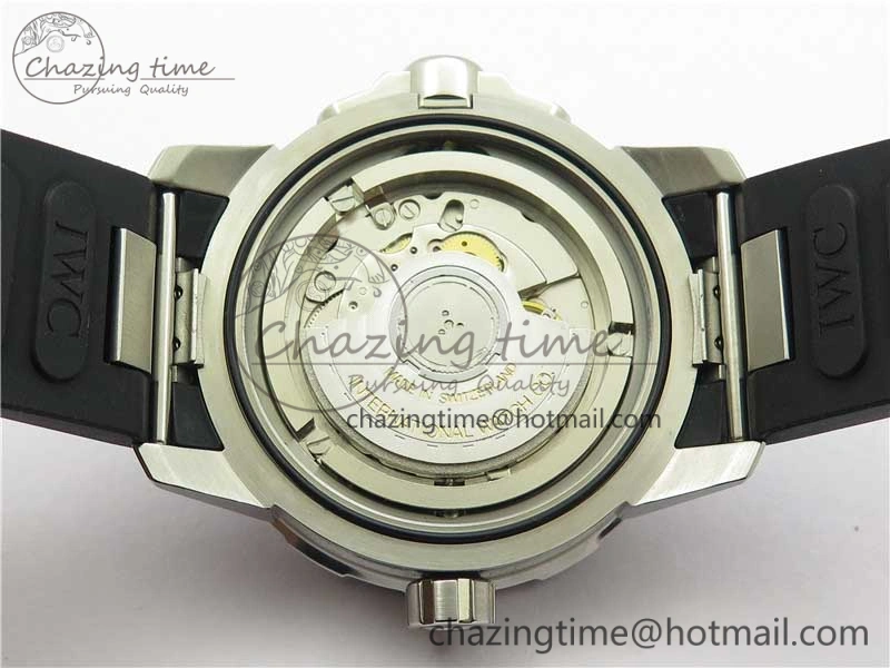 Aquatimer Automatic IW329004 V6F 1:1 Best Edition Blue Dial on Rubber Strap MIYOTA Breathable 7095