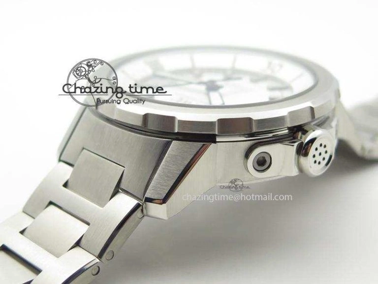 Youthful Aquatimer Automatic IW329004 V6F 1:1 Best Edition White Dial On SS Bracelet MIYOTA 7316
