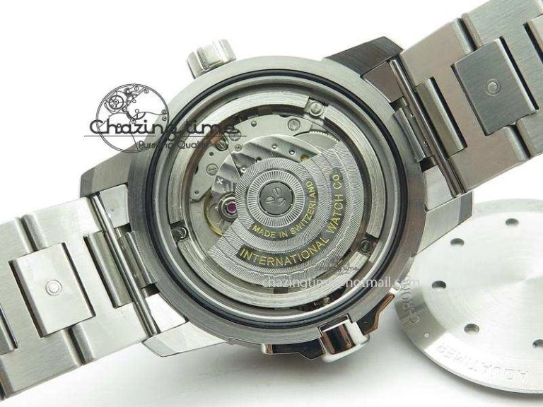 Youthful Aquatimer Automatic IW329004 V6F 1:1 Best Edition White Dial On SS Bracelet MIYOTA 7316
