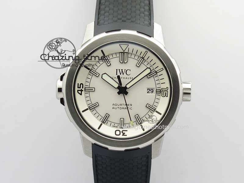 ModernLook Aquatimer Automatic SS IW329003 V6F 1:1 Best Edition On Black Rubber Strap MIYOTA 7271