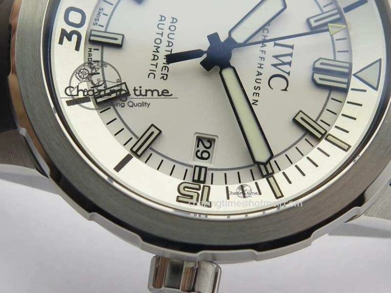 ModernLook Aquatimer Automatic SS IW329003 V6F 1:1 Best Edition On Black Rubber Strap MIYOTA 7271