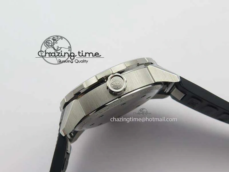ModernLook Aquatimer Automatic SS IW329003 V6F 1:1 Best Edition On Black Rubber Strap MIYOTA 7271