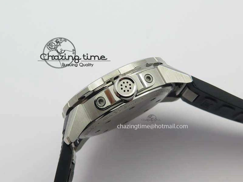 ModernLook Aquatimer Automatic SS IW329003 V6F 1:1 Best Edition On Black Rubber Strap MIYOTA 7271
