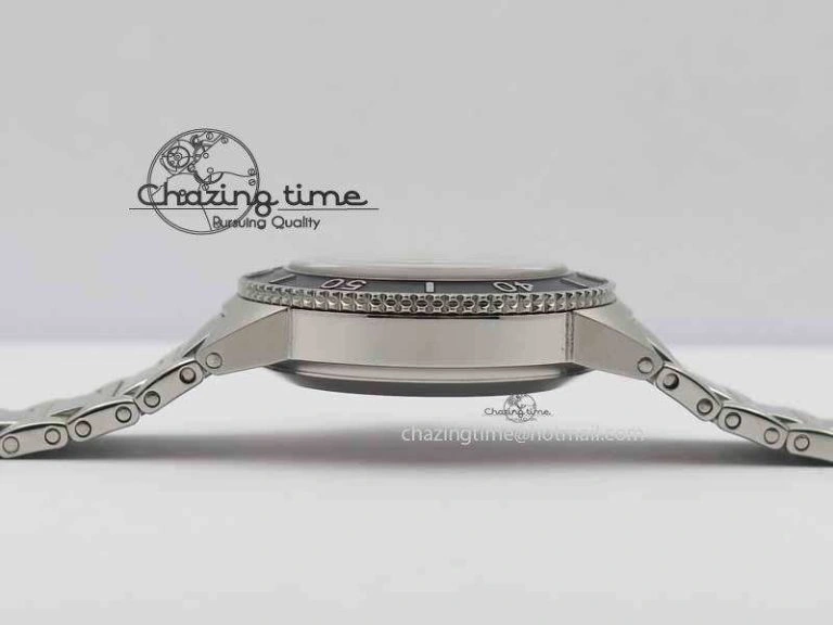 MoistureWicking Aquatimer Automatic SS Noob Best Edition Black Dial On SS Bracelet A 7252