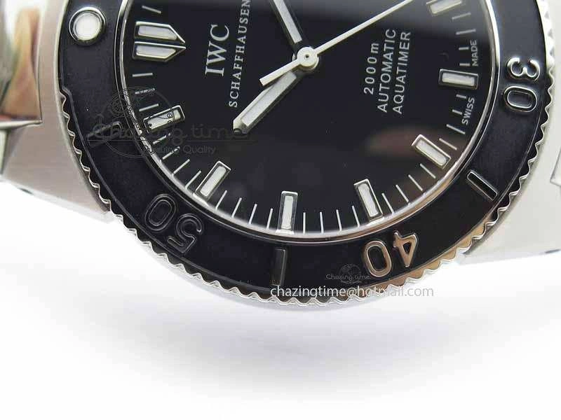 MoistureWicking Aquatimer Automatic SS Noob Best Edition Black Dial On SS Bracelet A 7252