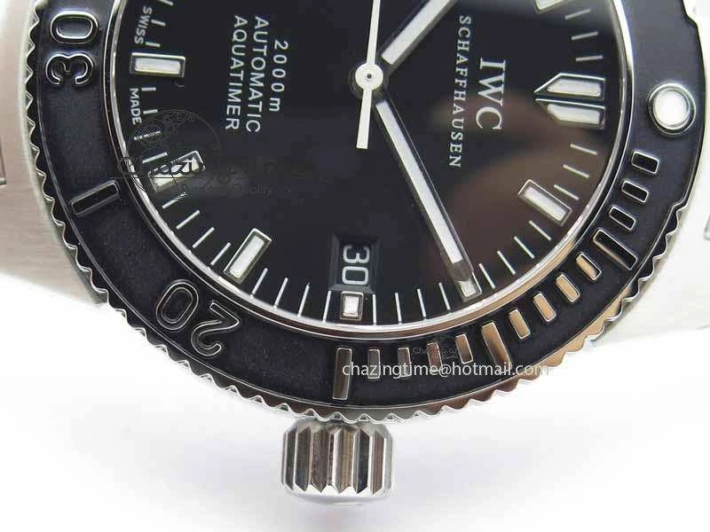 MoistureWicking Aquatimer Automatic SS Noob Best Edition Black Dial On SS Bracelet A 7252