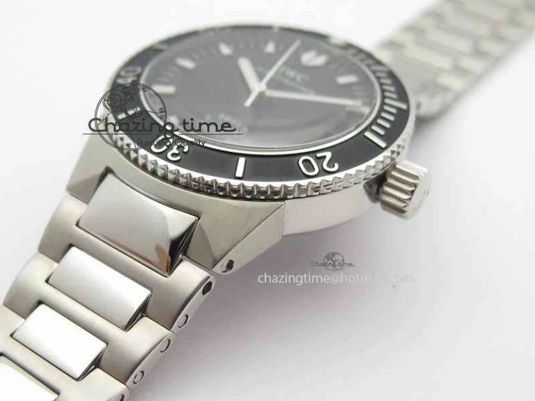 MoistureWicking Aquatimer Automatic SS Noob Best Edition Black Dial On SS Bracelet A 7252