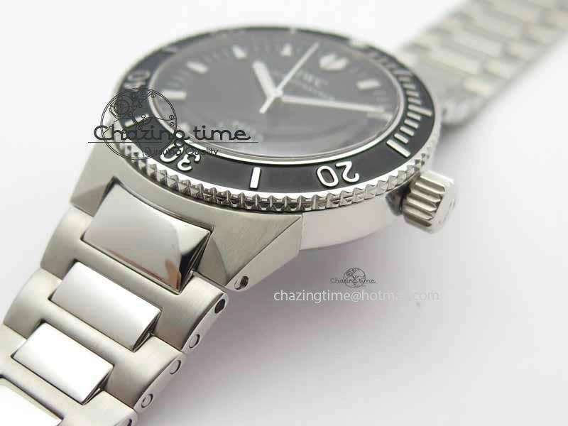 MoistureWicking Aquatimer Automatic SS Noob Best Edition Black Dial On SS Bracelet A 7252