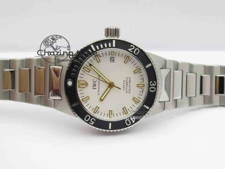 Aquatimer Automatic SS Noob Best Edition White Dial On SS Bracelet A Contemporary 7251