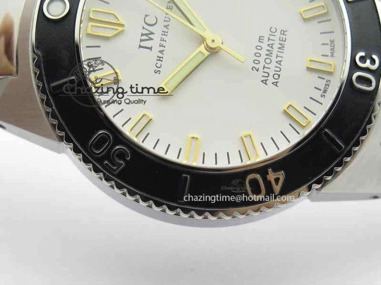 Aquatimer Automatic SS Noob Best Edition White Dial On SS Bracelet A Contemporary 7251
