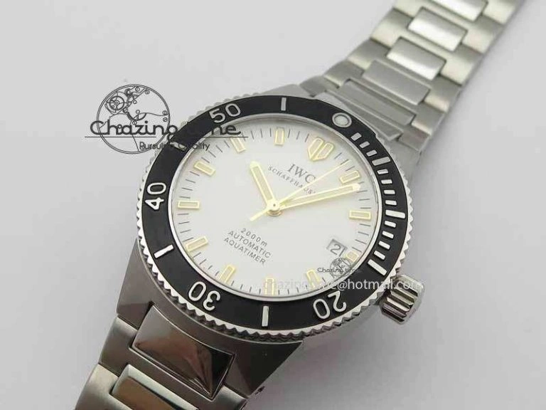 Aquatimer Automatic SS Noob Best Edition White Dial On SS Bracelet A Contemporary 7251