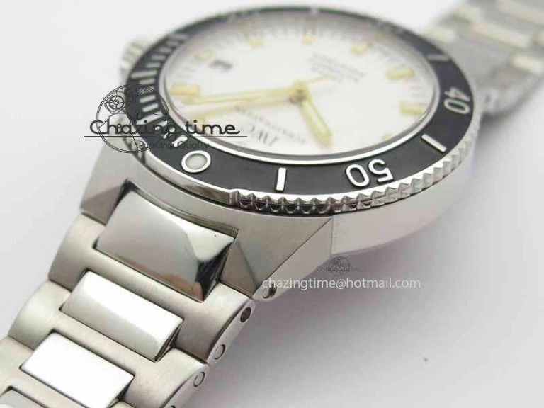 Aquatimer Automatic SS Noob Best Edition White Dial On SS Bracelet A Contemporary 7251