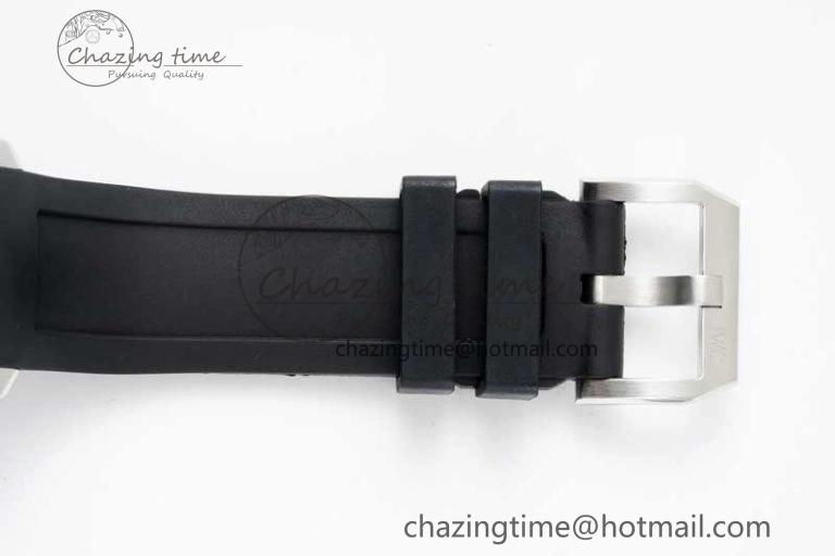 RelaxedFit Aquatimer Automatic SS RSF 1:1 Best Edition Black Yellow Dial on Black Rubber Strap A 7068