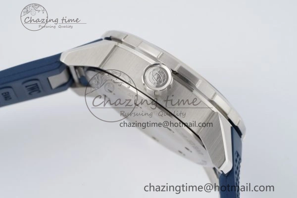 Affordable Aquatimer Automatic SS RSF 1:1 Best Edition Blue Dial on Blue Rubber Strap A 7057