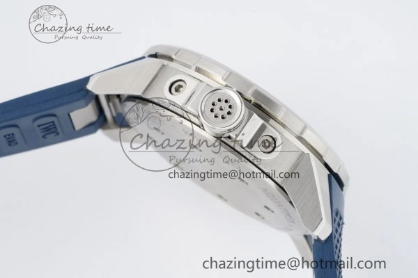 Affordable Aquatimer Automatic SS RSF 1:1 Best Edition Blue Dial on Blue Rubber Strap A 7057