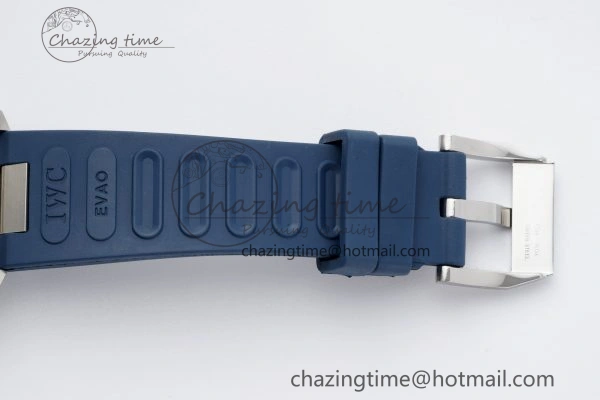 Affordable Aquatimer Automatic SS RSF 1:1 Best Edition Blue Dial on Blue Rubber Strap A 7057