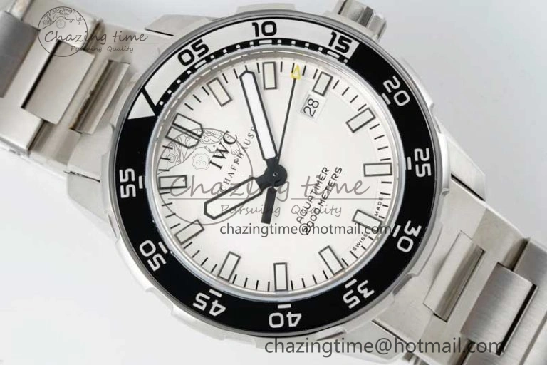 Contemporary Aquatimer Automatic SS RSF 1:1 Best Edition White Black Dial on SS Bracelet A 7070