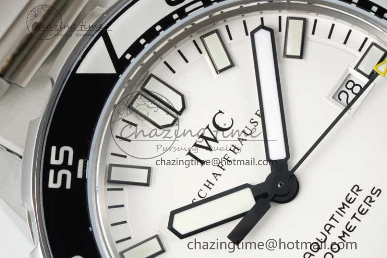 Contemporary Aquatimer Automatic SS RSF 1:1 Best Edition White Black Dial on SS Bracelet A 7070
