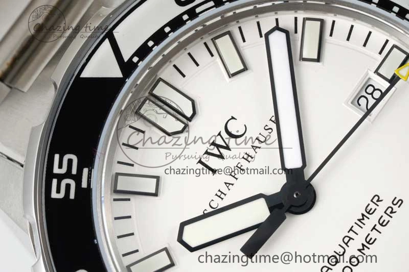 Contemporary Aquatimer Automatic SS RSF 1:1 Best Edition White Black Dial on SS Bracelet A 7070