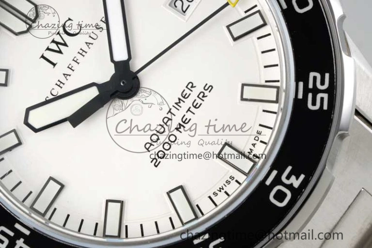Contemporary Aquatimer Automatic SS RSF 1:1 Best Edition White Black Dial on SS Bracelet A 7070
