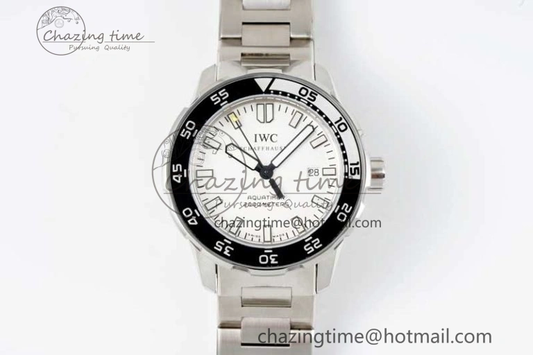 Contemporary Aquatimer Automatic SS RSF 1:1 Best Edition White Black Dial on SS Bracelet A 7070