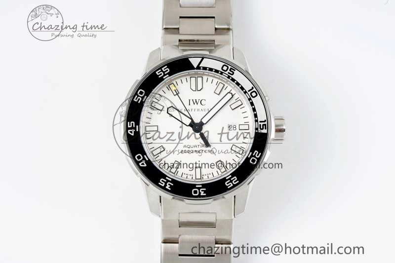 Contemporary Aquatimer Automatic SS RSF 1:1 Best Edition White Black Dial on SS Bracelet A 7070