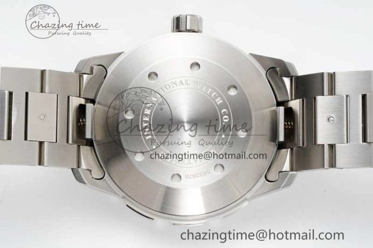 WeatherProof Aquatimer Automatic SS RSF 1:1 Best Edition White Orange Dial on SS Bracelet A 7072