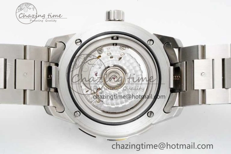 WeatherProof Aquatimer Automatic SS RSF 1:1 Best Edition White Orange Dial on SS Bracelet A 7072
