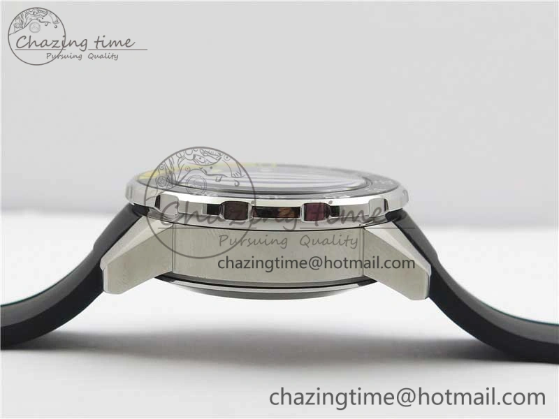 Aquatimer Chrono IW376702 SS BLS 1:1 Best Edition Black Dial on Black Rubber Strap A StreetReady 7105