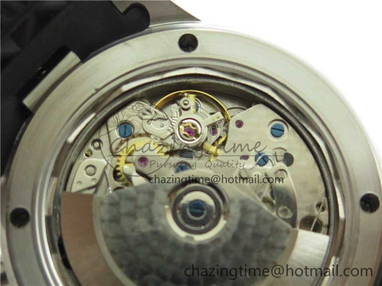 Aquatimer Chrono IW376702 SS BLS 1:1 Best Edition Black Dial on Black Rubber Strap A StreetReady 7105