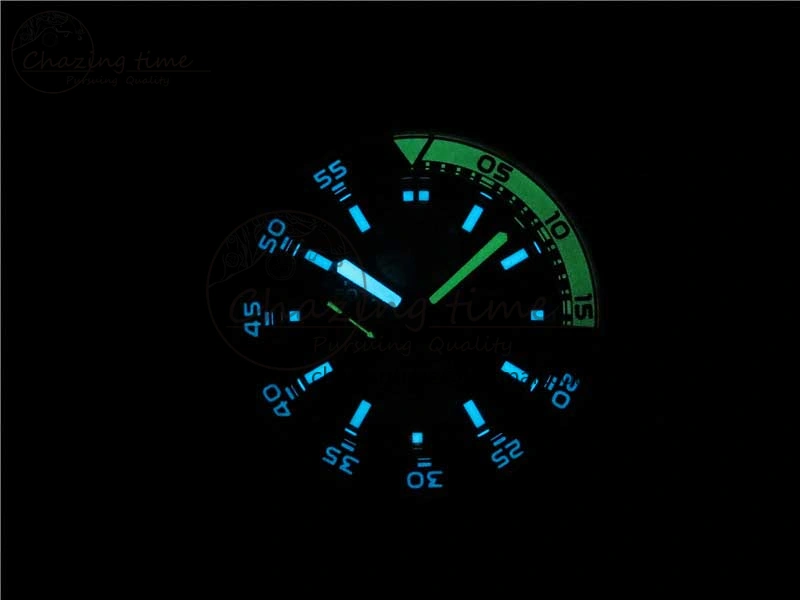 Aquatimer Chrono IW376702 SS BLS 1:1 Best Edition Black Dial on Black Rubber Strap A StreetReady 7105