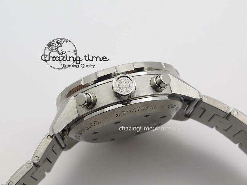 Packable Aquatimer Chrono IW376803 V6F 1:1 Best Edition Blue Dial On SS Bracelet A 7358