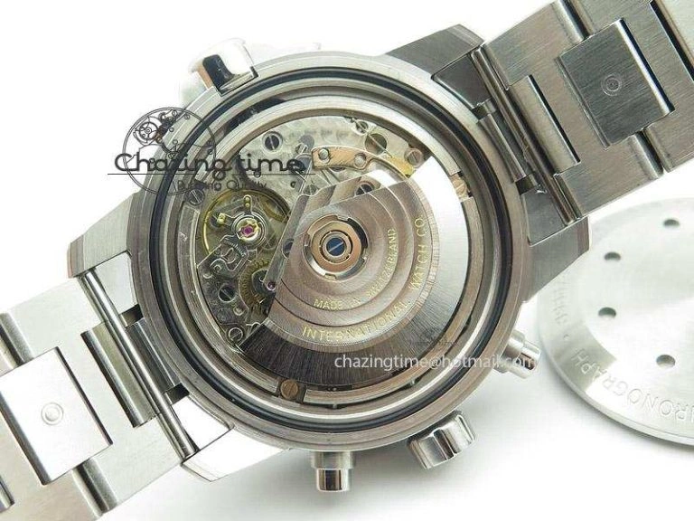 Packable Aquatimer Chrono IW376803 V6F 1:1 Best Edition Blue Dial On SS Bracelet A 7358