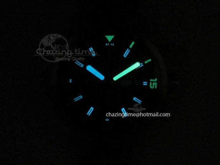 Packable Aquatimer Chrono IW376803 V6F 1:1 Best Edition Blue Dial On SS Bracelet A 7358